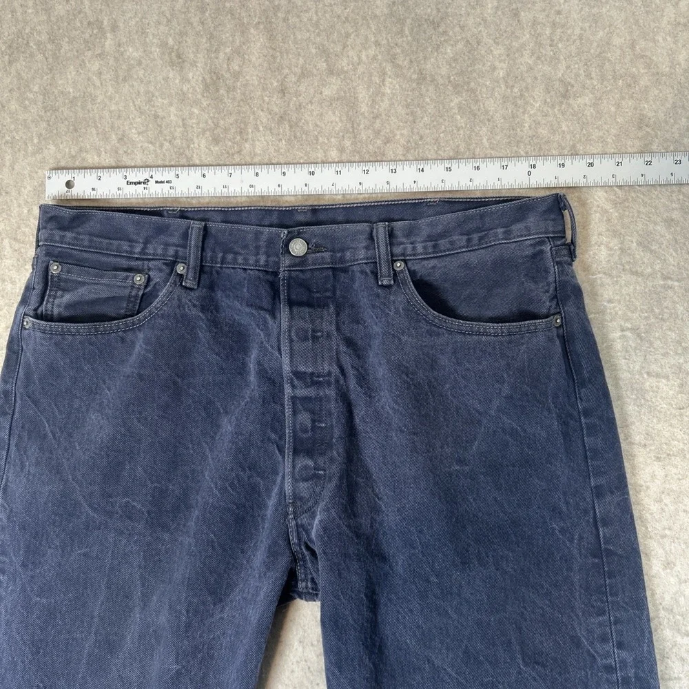 Levi's 501 XX Jeans Navy Blue Men's 40x32 Black Label‎ 100% Cotton